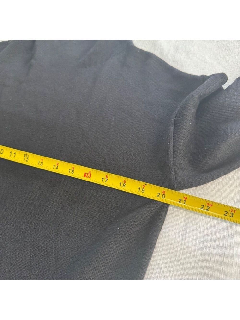 Aritzia Wilfred Cyprie LongSleeve Mockneck Sweater Merino Wool Slit with Fit S-M - Picture 10 of 12